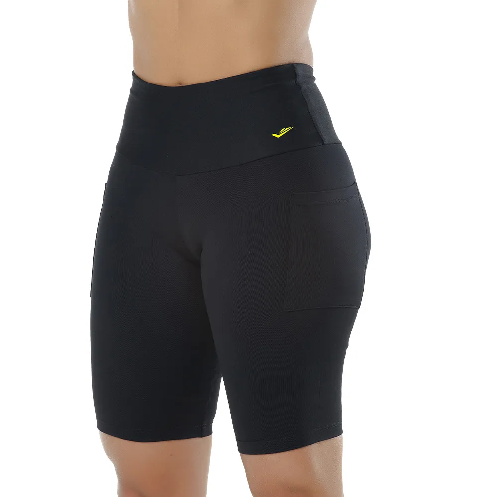 129372 BERMUDA CICLISTA COM BOLSO LATERAL ELITE